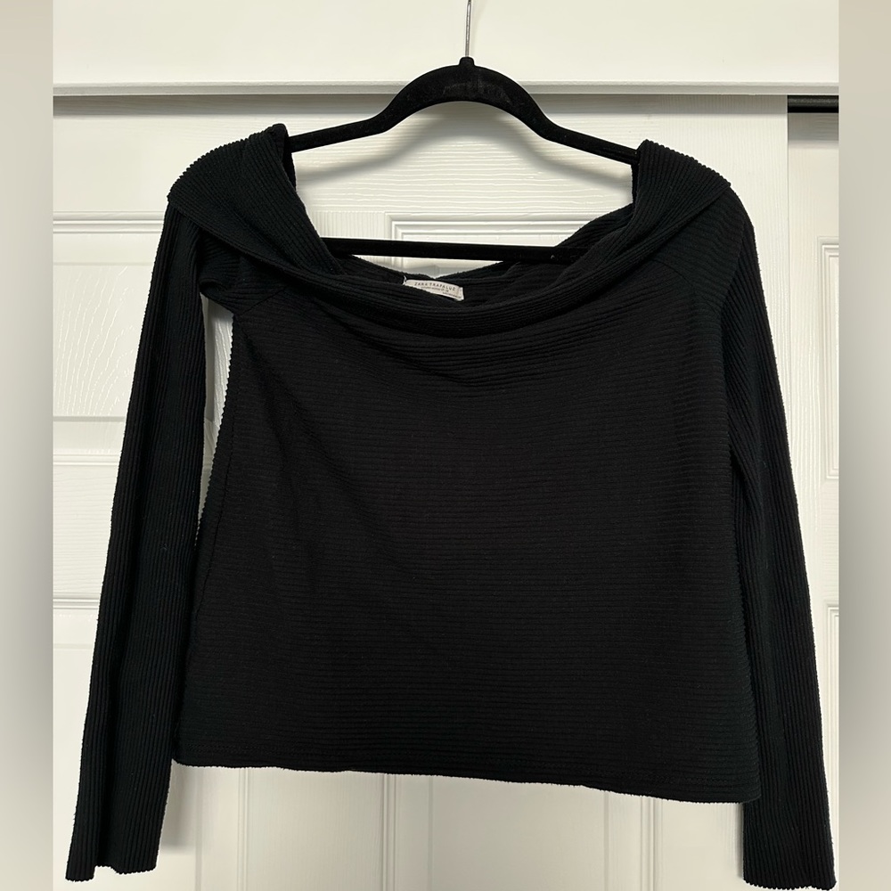 Zara off the shoulder long sleeve